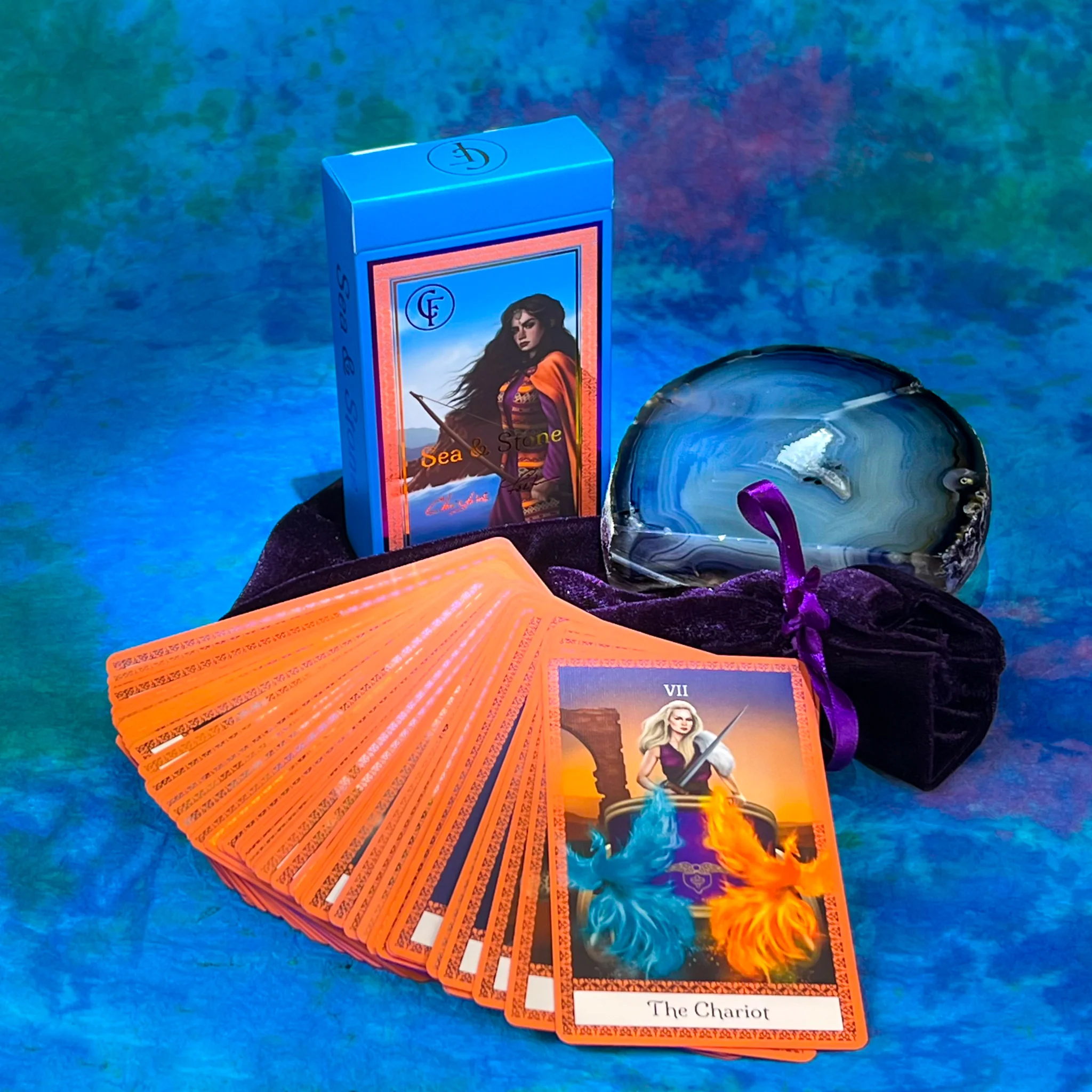 Dark Memory Sea and Stone Tarot Deck