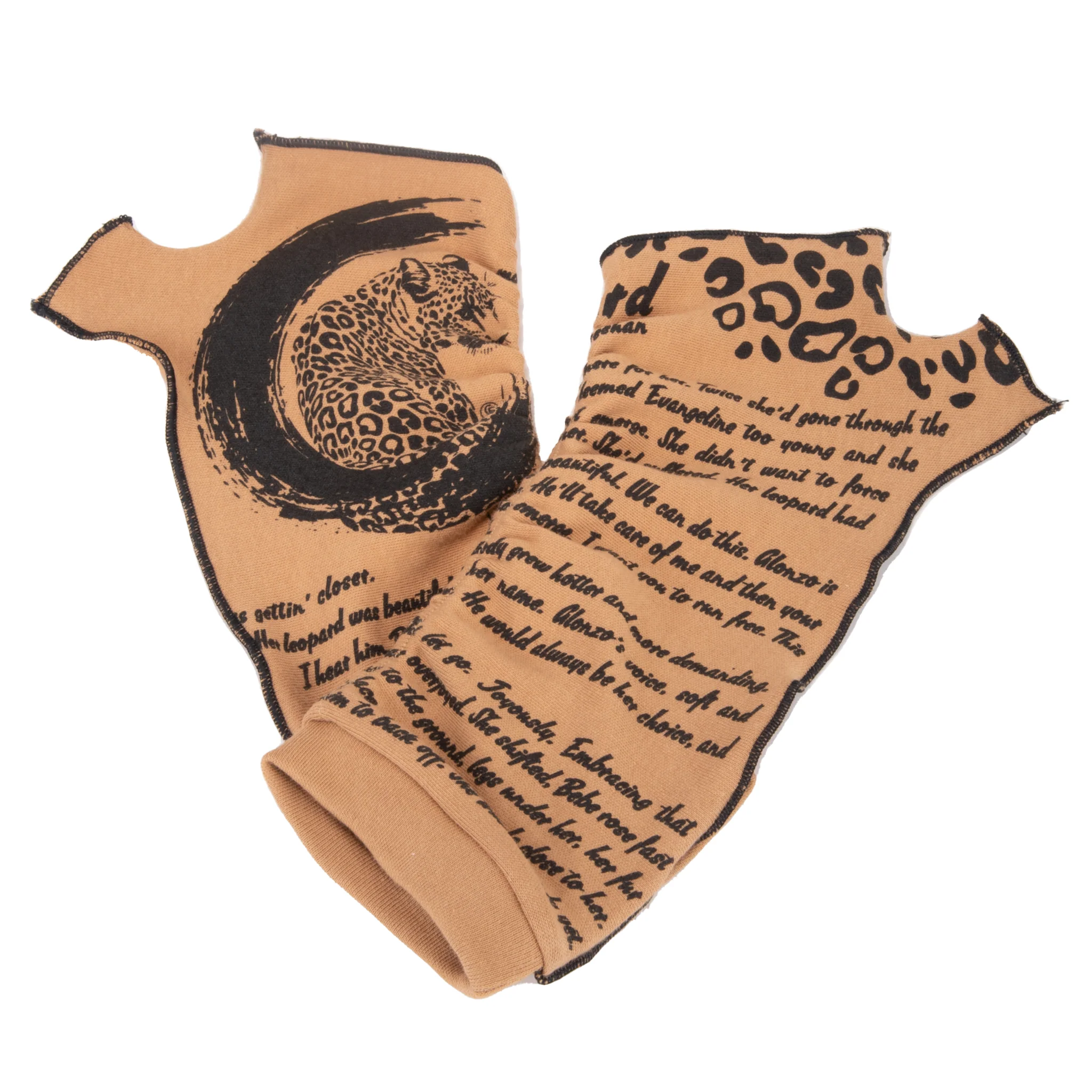 Leopard Series Writing Gloves